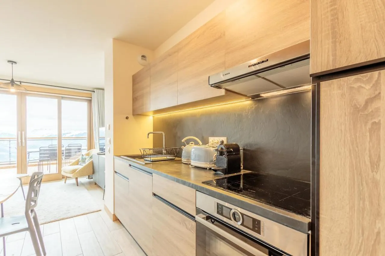 Luxurious Duplex For 4-7P With Large Terrace And Pool In Ski-In Ski-Out 5* Building Bourg-Saint-Maurice 0*,  France
