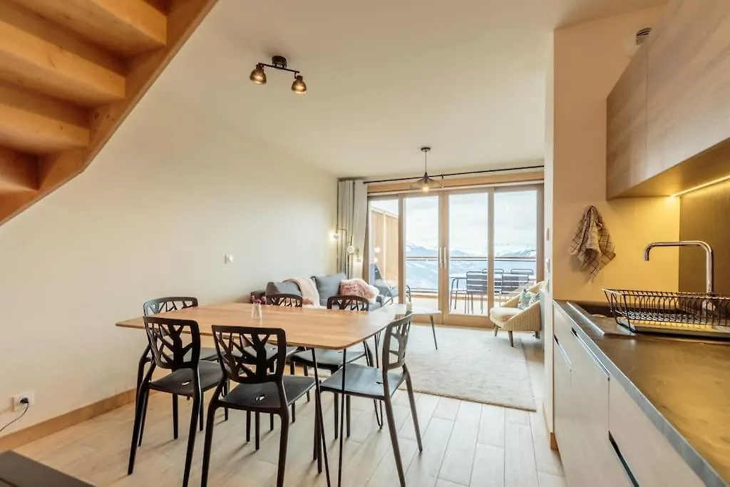 Luxurious Duplex For 4-7P With Large Terrace And Pool In Ski-In Ski-Out 5* Building Bourg-Saint-Maurice