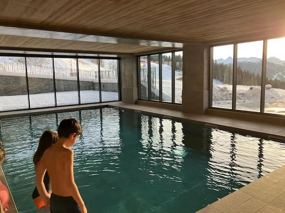 Luxurious Duplex For 4-7P With Large Terrace And Pool In Ski-In Ski-Out 5* Building Bourg-Saint-Maurice Francie