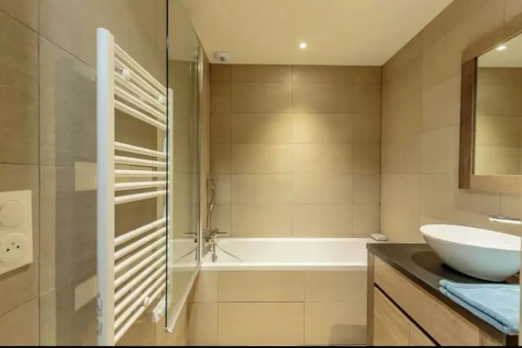 Luxurious Duplex For 4-7P With Large Terrace And Pool In Ski-In Ski-Out 5* Building Bourg-Saint-Maurice Apartmán